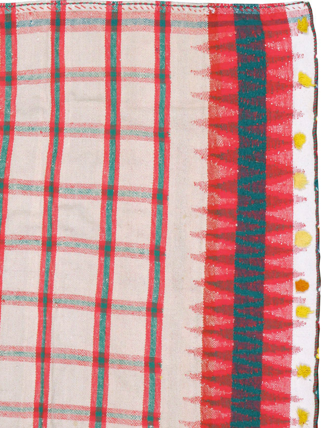 Vintage Persian Flatweave Kilim, No.23957 - Staging