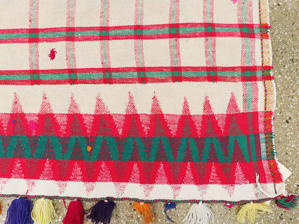 Vintage Persian Flatweave Kilim, No.23957 - Staging