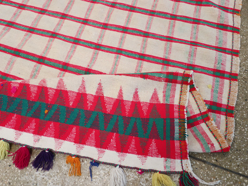 Vintage Persian Flatweave Kilim, No.23957 - Staging