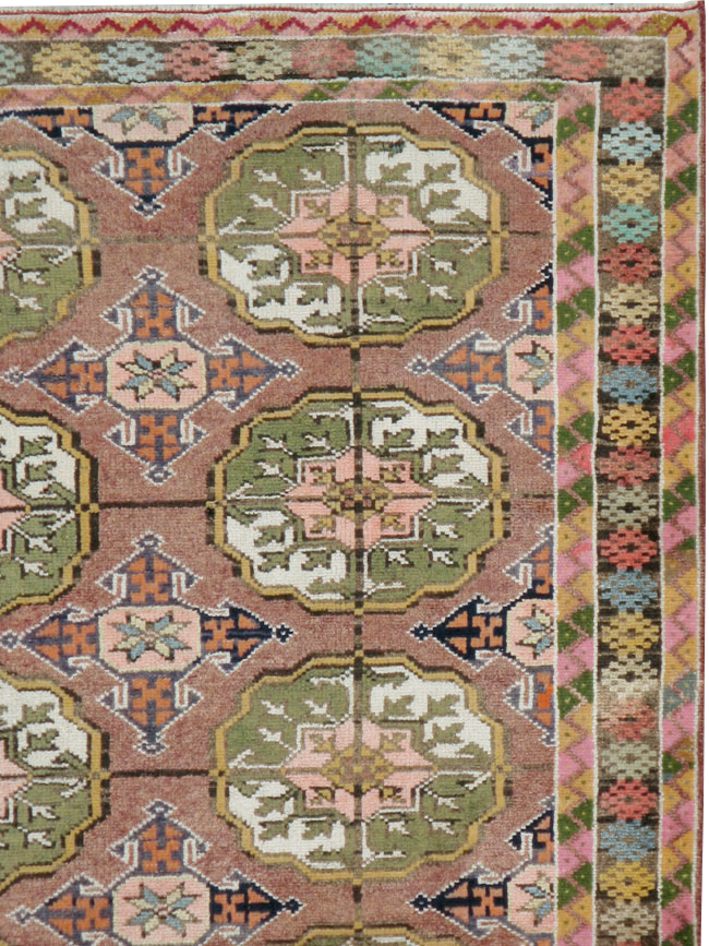 Vintage Persian Malayer Rug, No.23958 - Staging