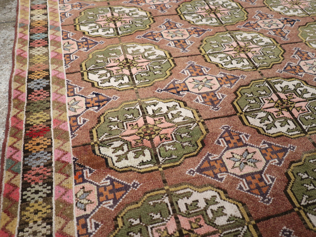 Vintage Persian Malayer Rug, No.23958 - Staging
