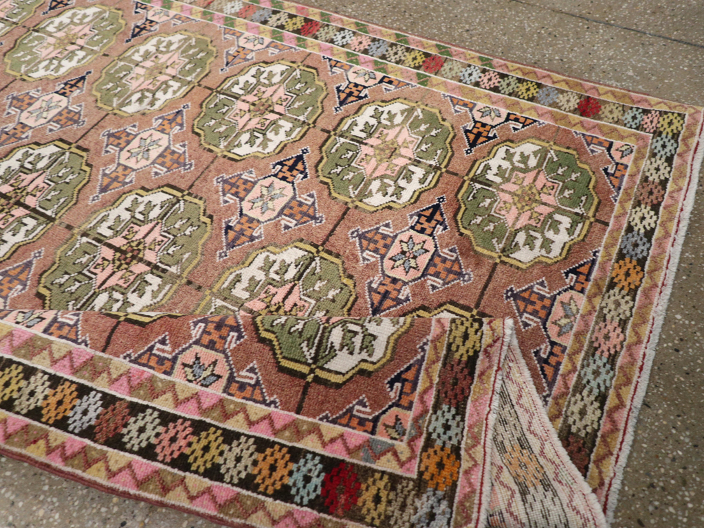 Vintage Persian Malayer Rug, No.23958 - Staging