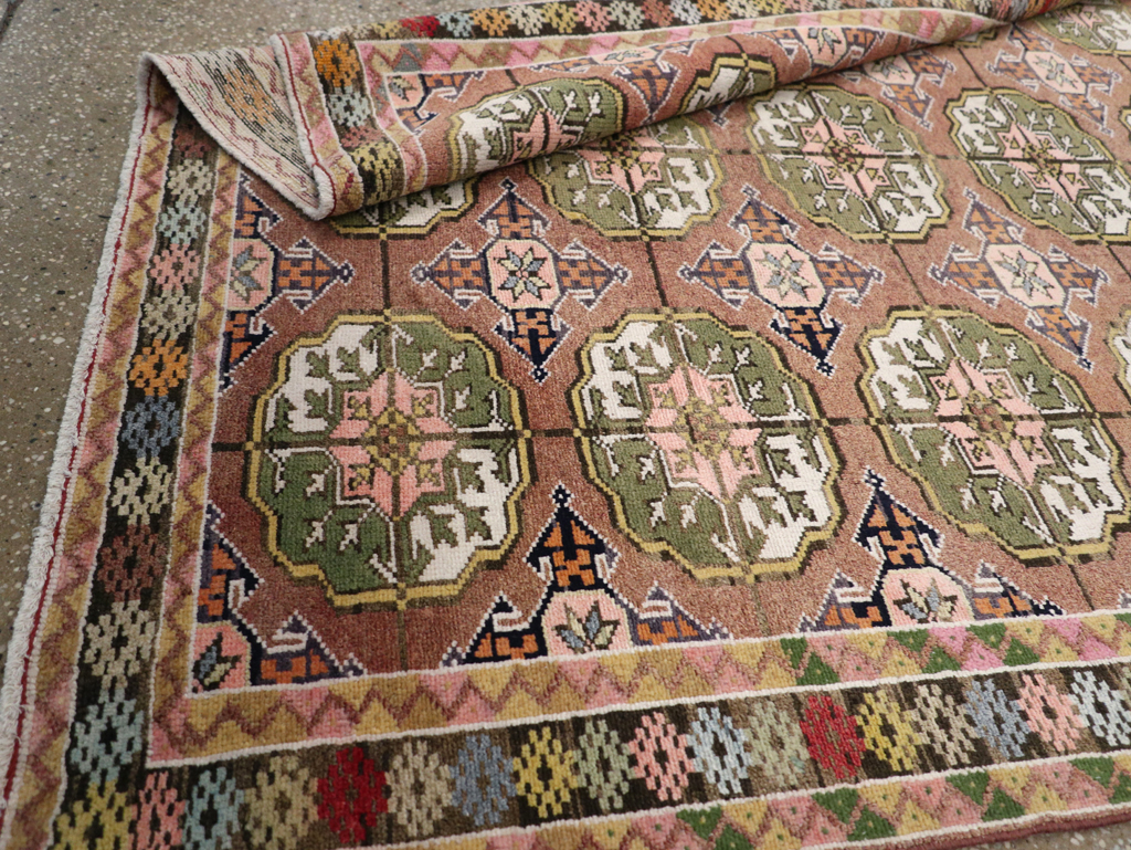 Vintage Persian Malayer Rug, No.23958 - Staging