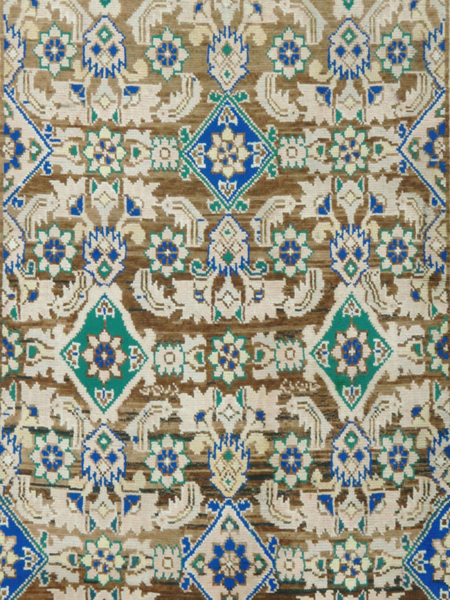 Vintage Persian Malayer Gallery Carpet, No.23961 - Staging