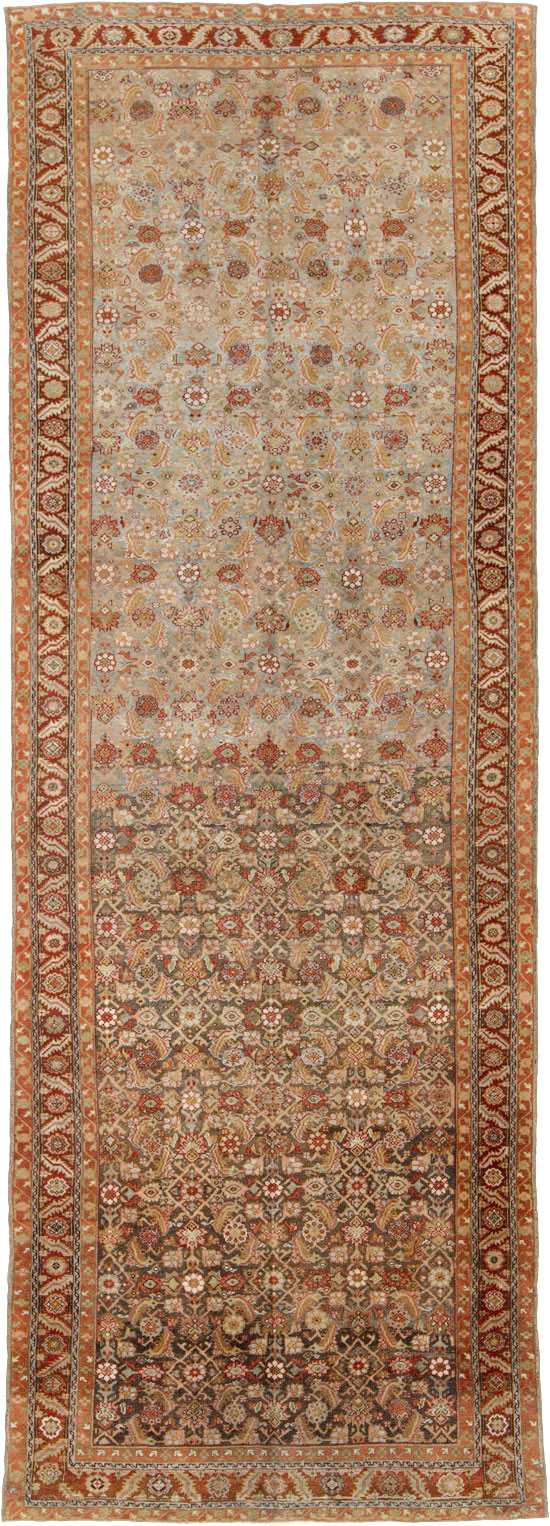 Antique Persian Malayer Gallery Carpet, No.23963 - Staging