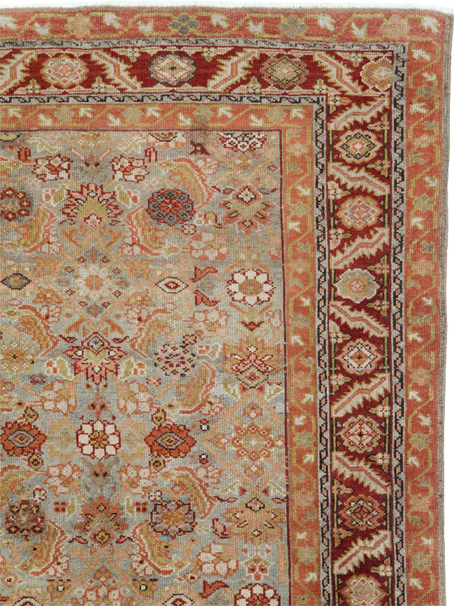 Antique Persian Malayer Gallery Carpet, No.23963 - Staging