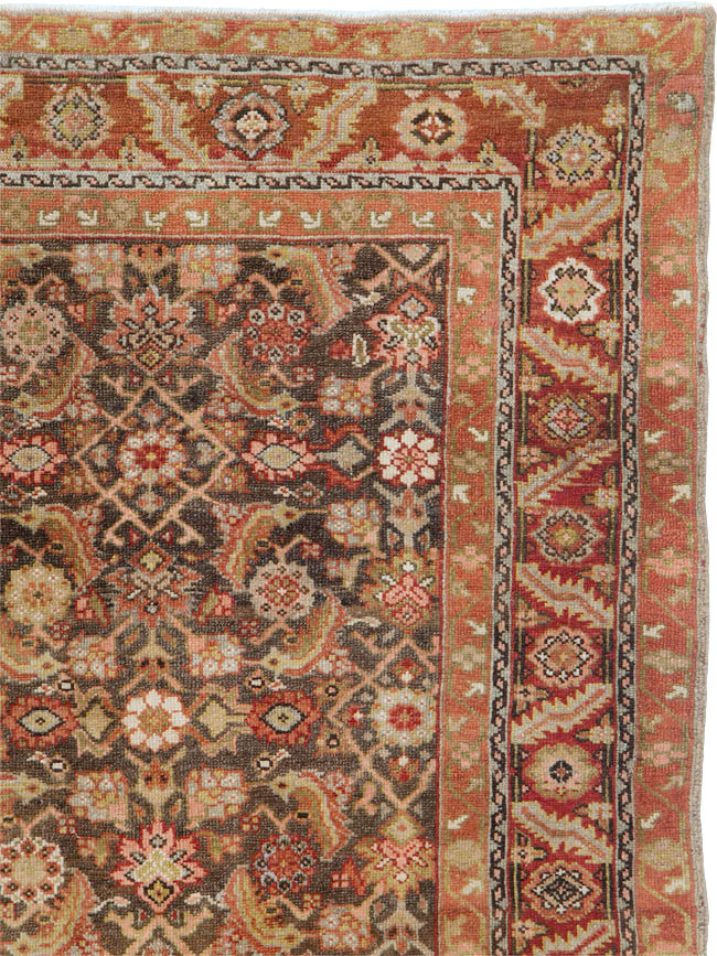 Antique Persian Malayer Gallery Carpet, No.23963 - Staging