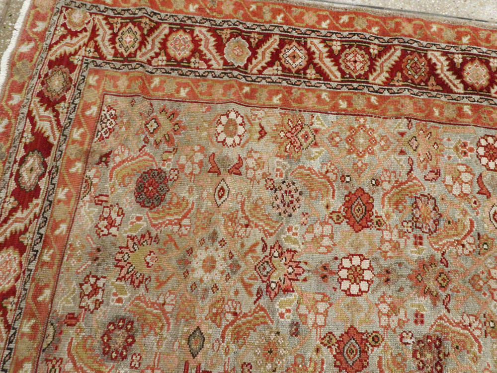 Antique Persian Malayer Gallery Carpet, No.23963 - Staging