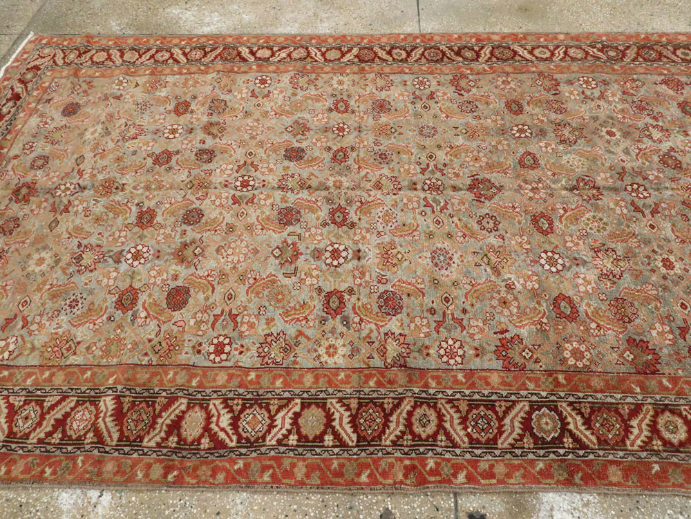 Antique Persian Malayer Gallery Carpet, No.23963 - Staging