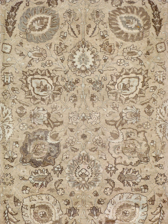 Antique Persian Tabriz Carpet, No.23968 - Staging