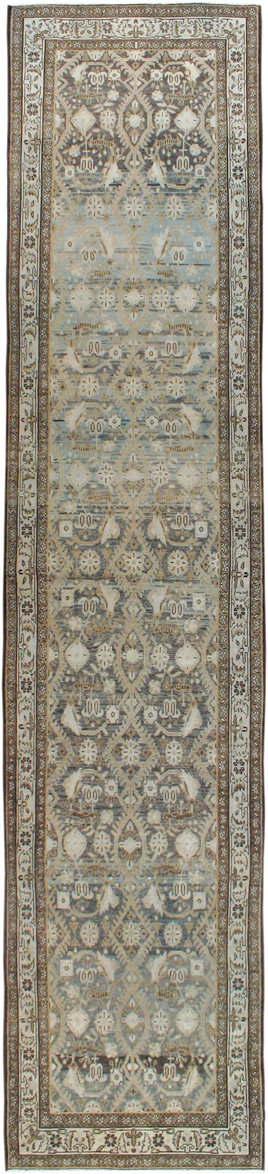 Vintage Persian Malayer Runner, No.23971 - Staging