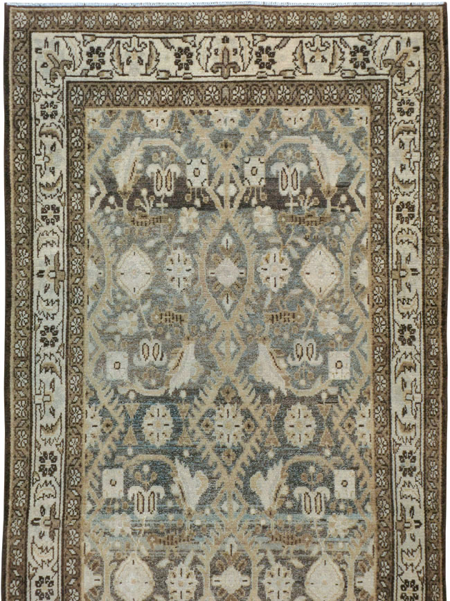 Vintage Persian Malayer Runner, No.23971 - Staging