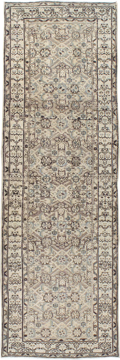 Vintage Persian Malayer Rug, No.23990 - Staging