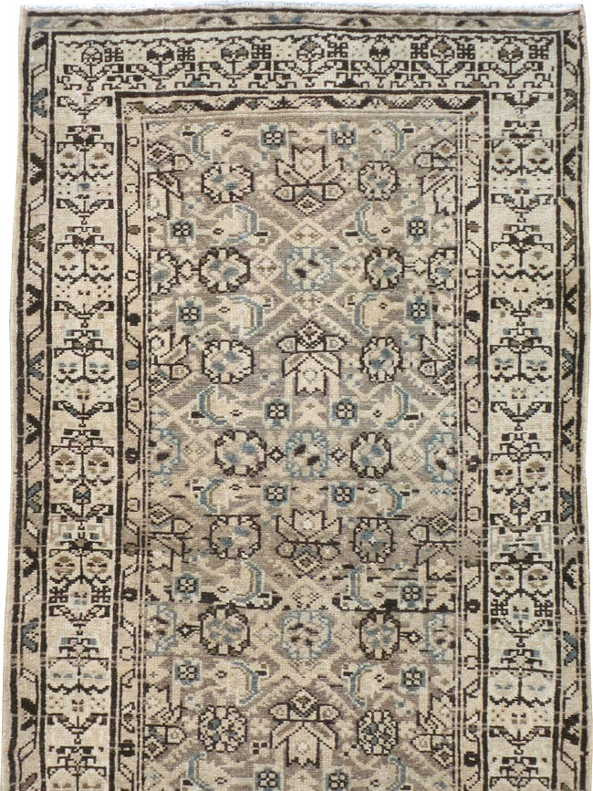Vintage Persian Malayer Rug, No.23990 - Staging