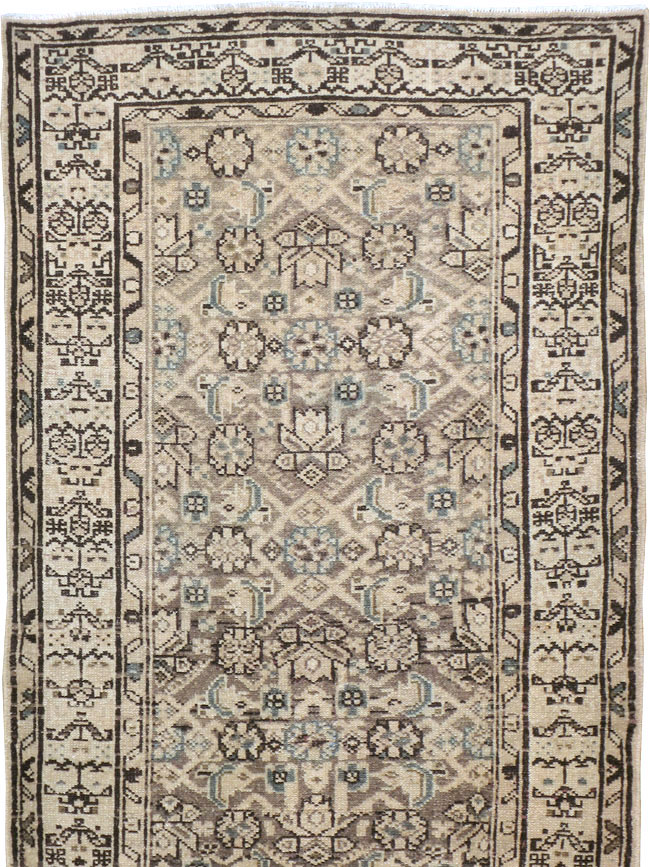 Vintage Persian Malayer Rug, No.23990 - Staging