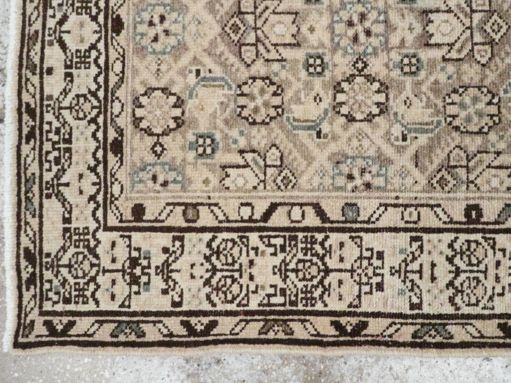 Vintage Persian Malayer Rug, No.23990 - Staging