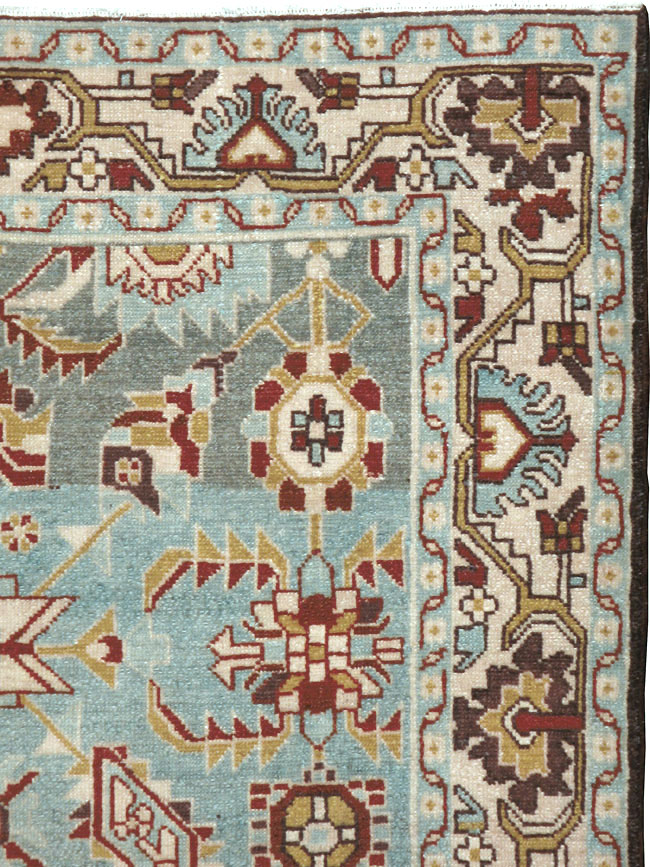 Vintage Persian Malayer Rug (Pair: 2 of 2), No.23991 - Staging