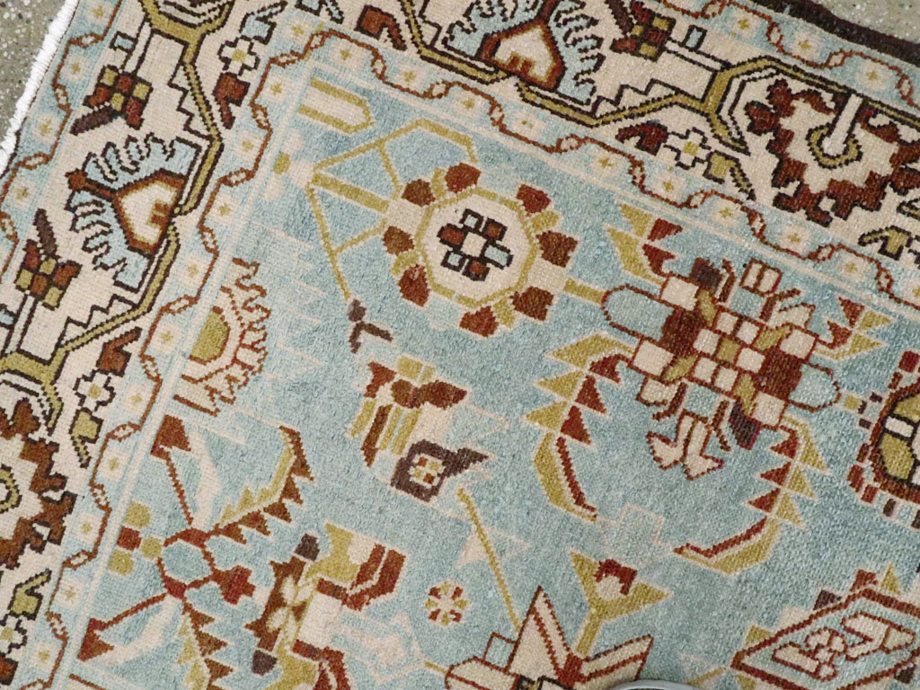 Vintage Persian Malayer Rug (Pair: 2 of 2), No.23991 - Staging