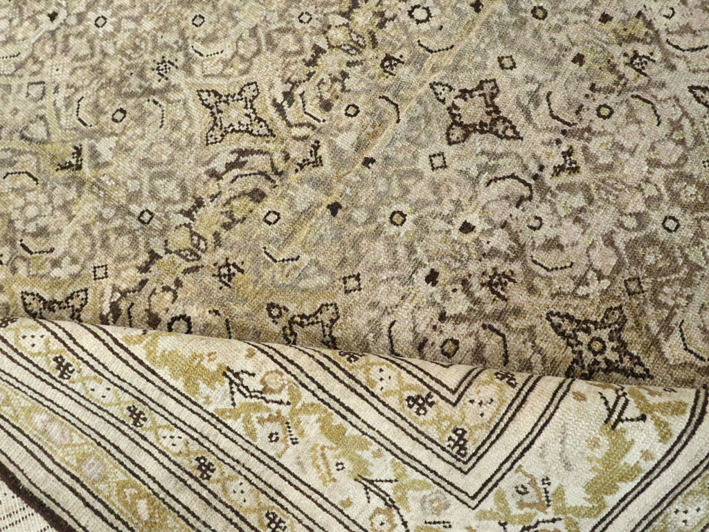 Antique Persian Malayer Gallery Carpet, No.24000 - Staging