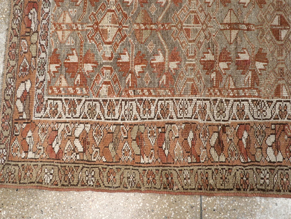 Antique Persian Kurdish Runner, No.24001 - Staging