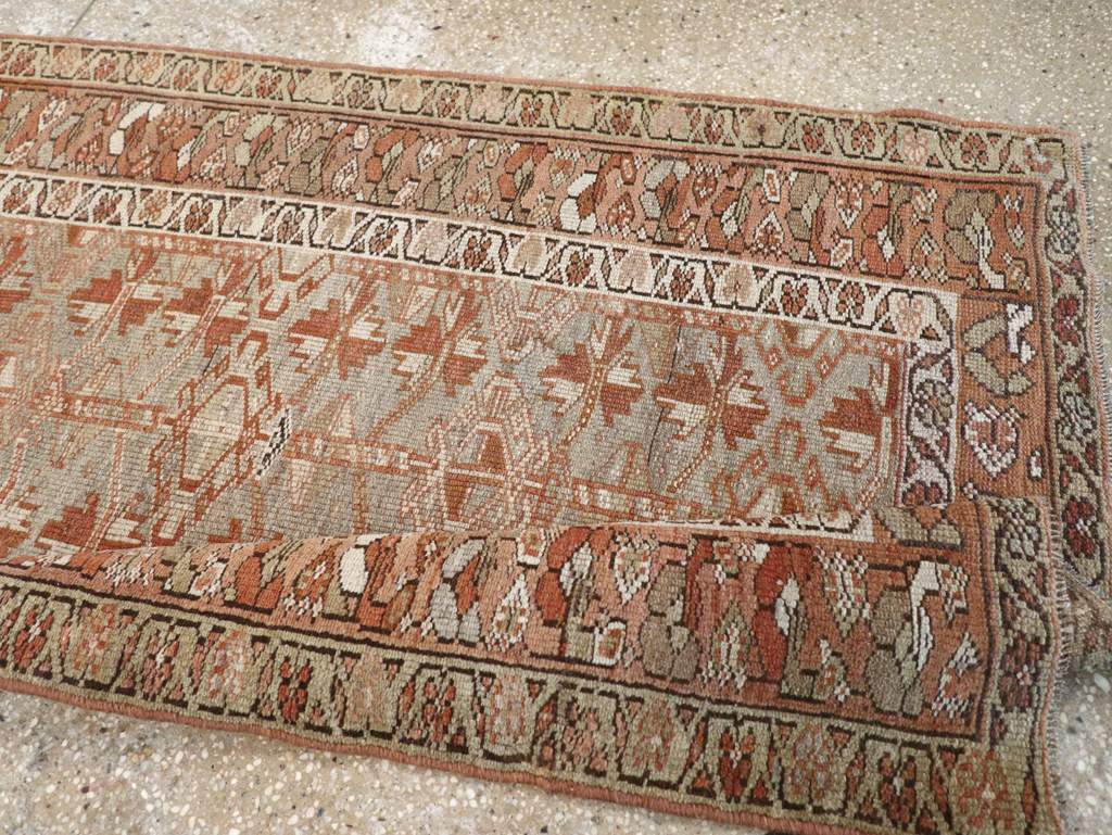 Antique Persian Kurdish Runner, No.24001 - Staging