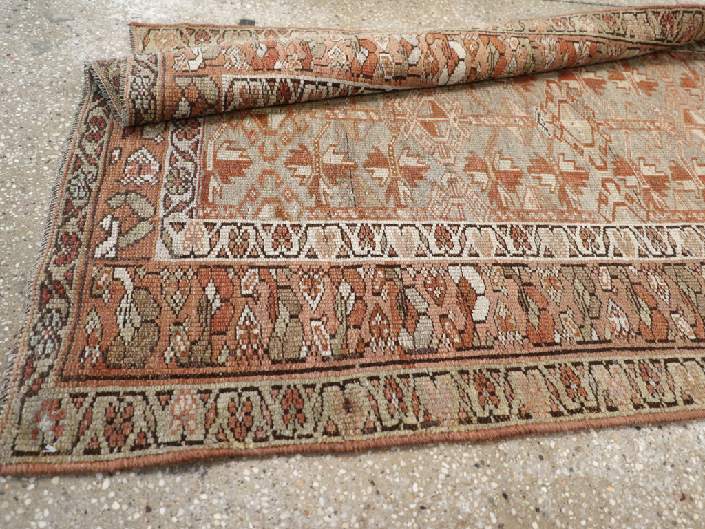 Antique Persian Kurdish Runner, No.24001 - Staging