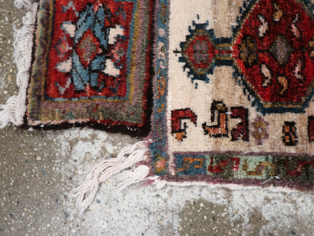 Vintage Persian Kurdish Bag, No.24013 - Staging