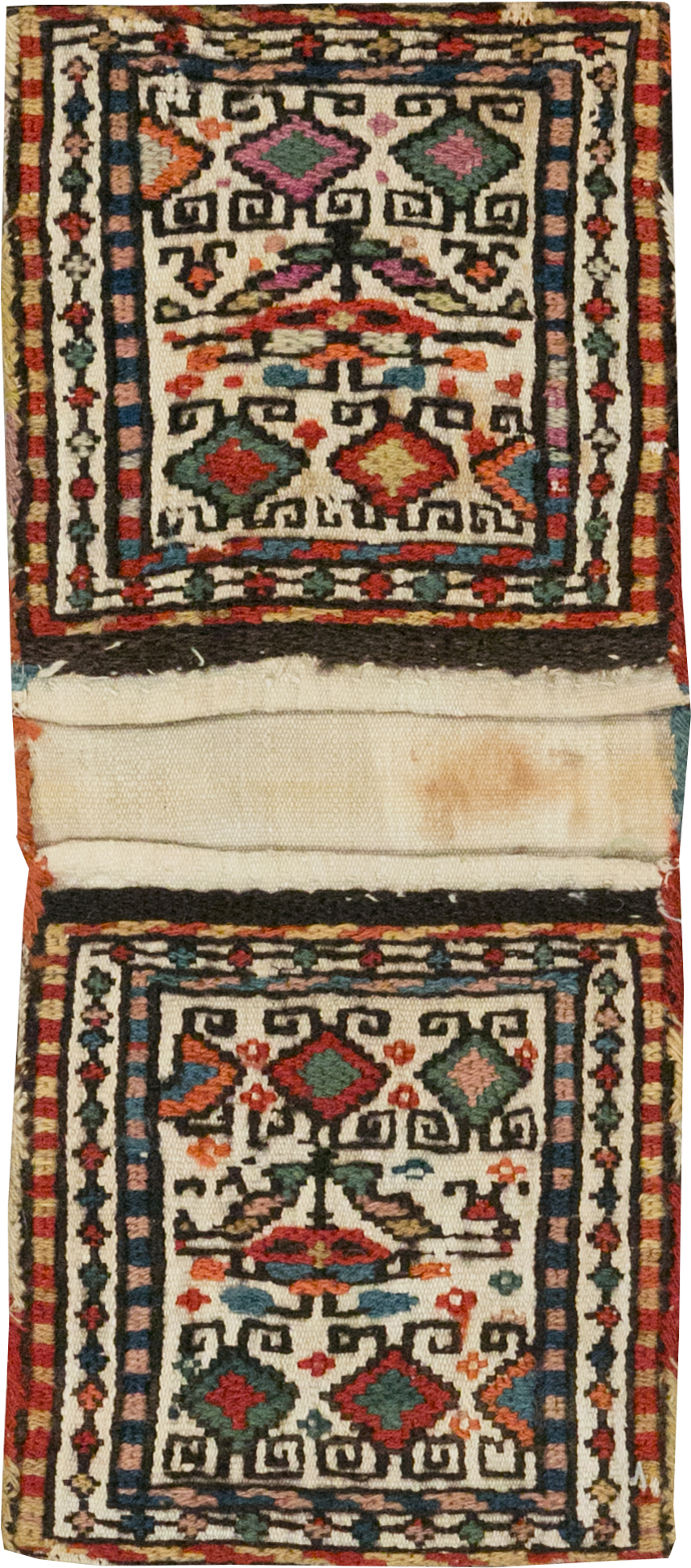 Vintage Persian Kilim Bag, No.24014 - Staging