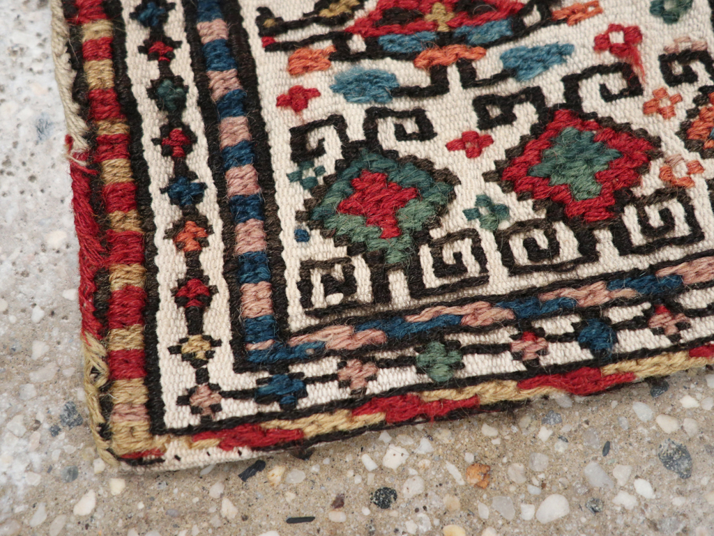 Vintage Persian Kilim Bag, No.24014 - Staging