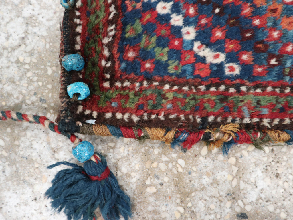 Vintage Persian Shiraz Bag, No.24015 - Staging