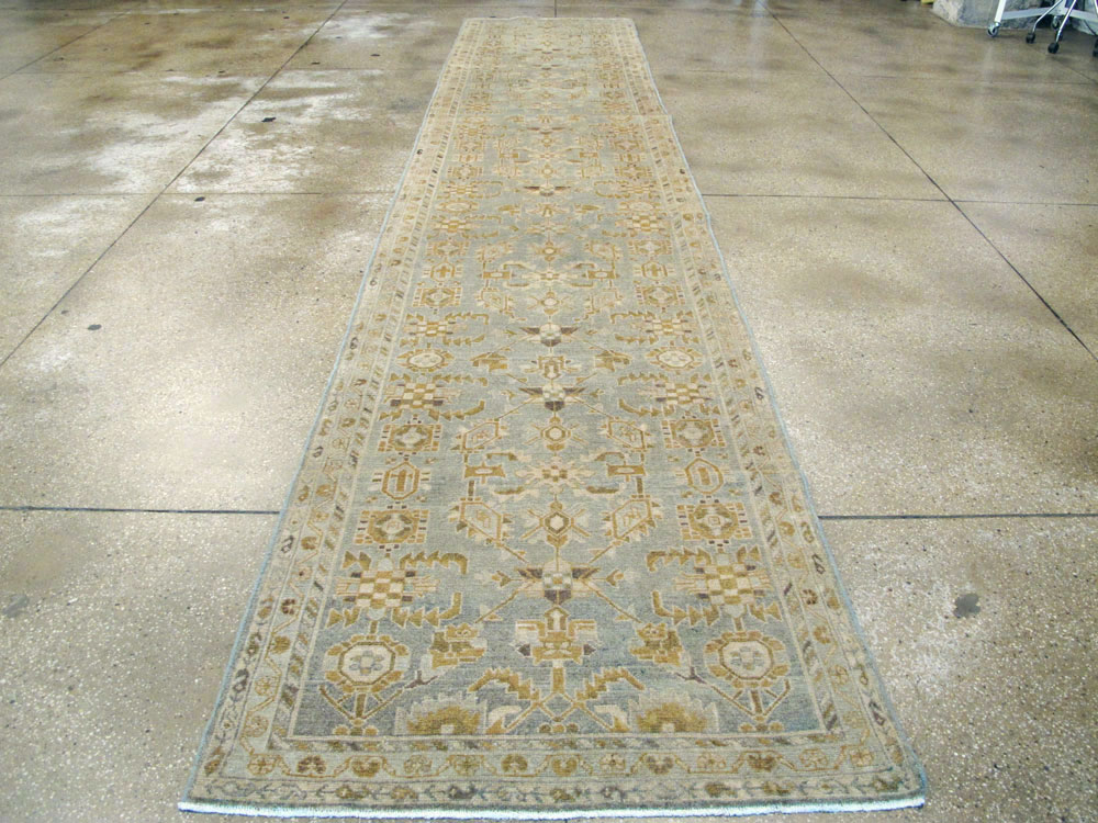 Vintage Persian Malayer Runner, No.24036 - Staging