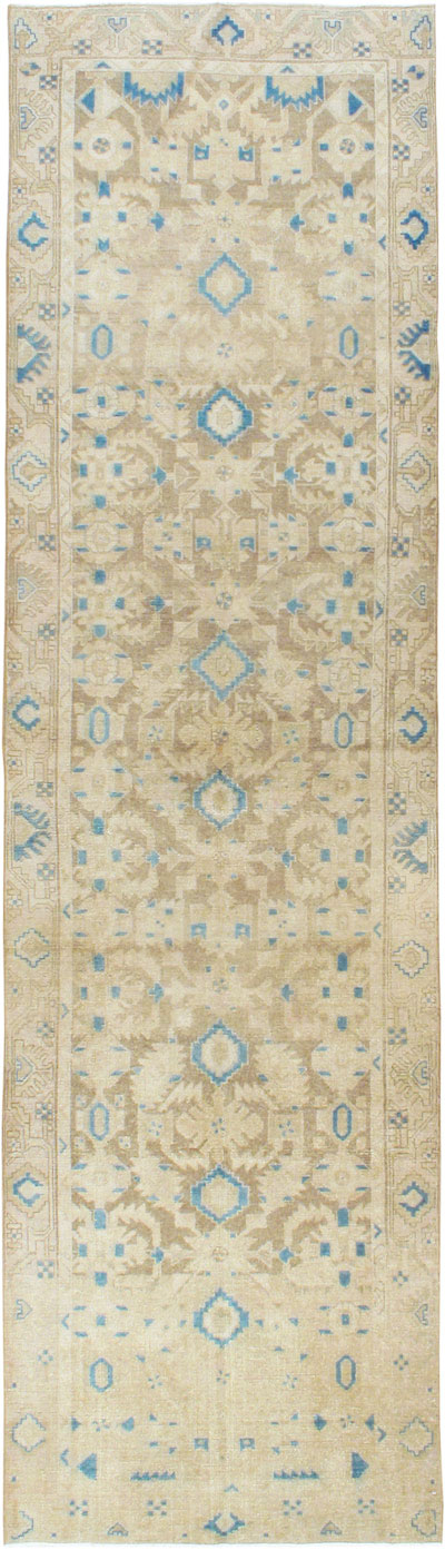 Vintage Persian Malayer Runner, No.24039 - Staging