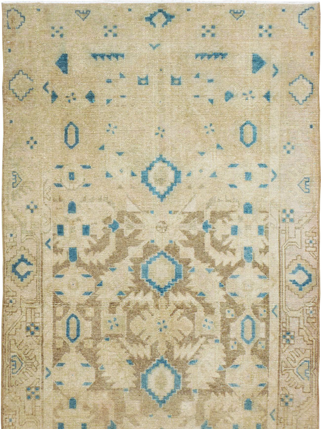 Vintage Persian Malayer Runner, No.24039 - Staging