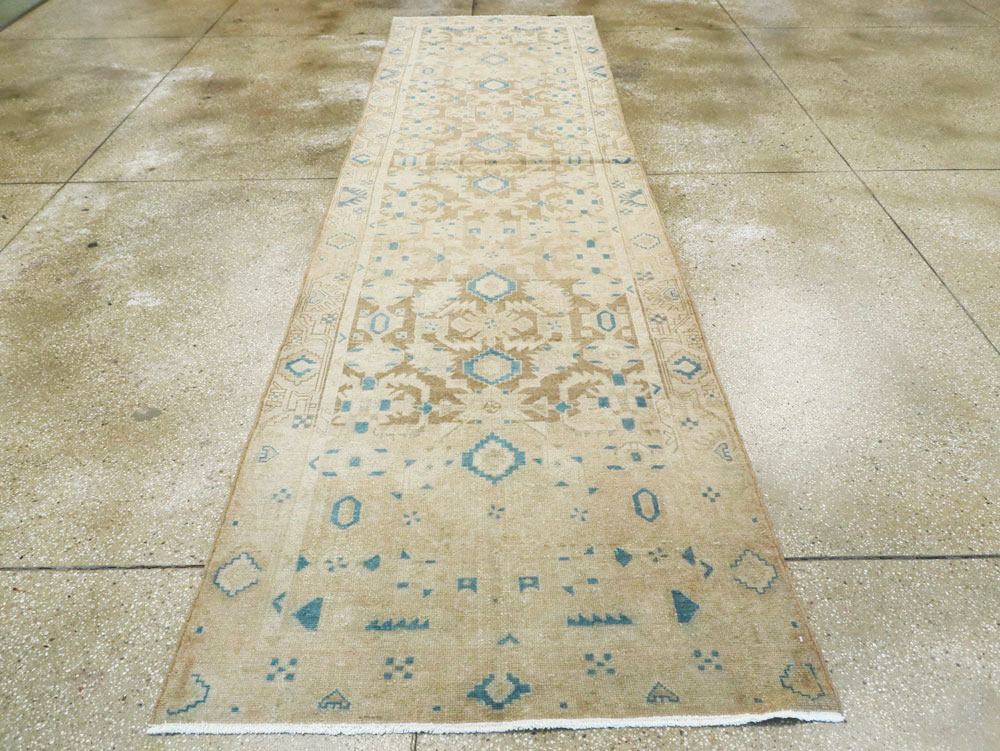 Vintage Persian Malayer Runner, No.24039 - Staging