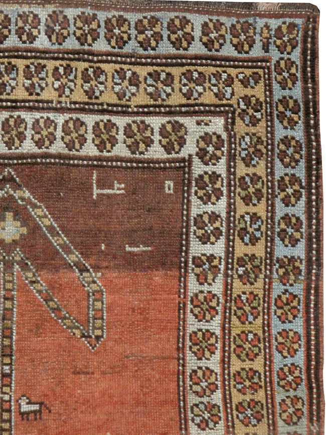 Antique Persian Malayer Rug, No.24046 - Staging