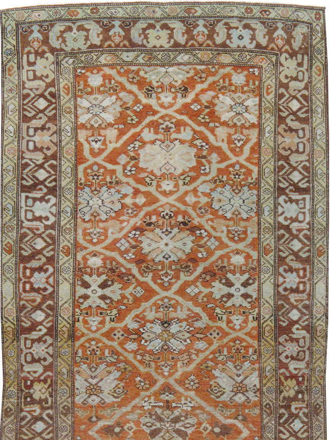 Antique Persian Malayer Runner, No.24055 - Staging