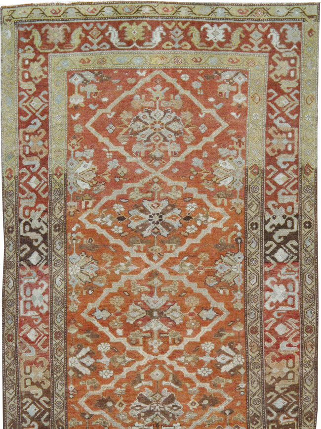 Antique Persian Malayer Runner, No.24055 - Staging