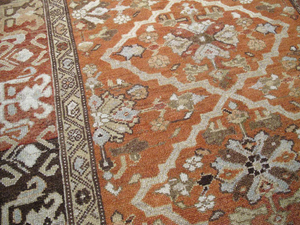 Antique Persian Malayer Runner, No.24055 - Staging