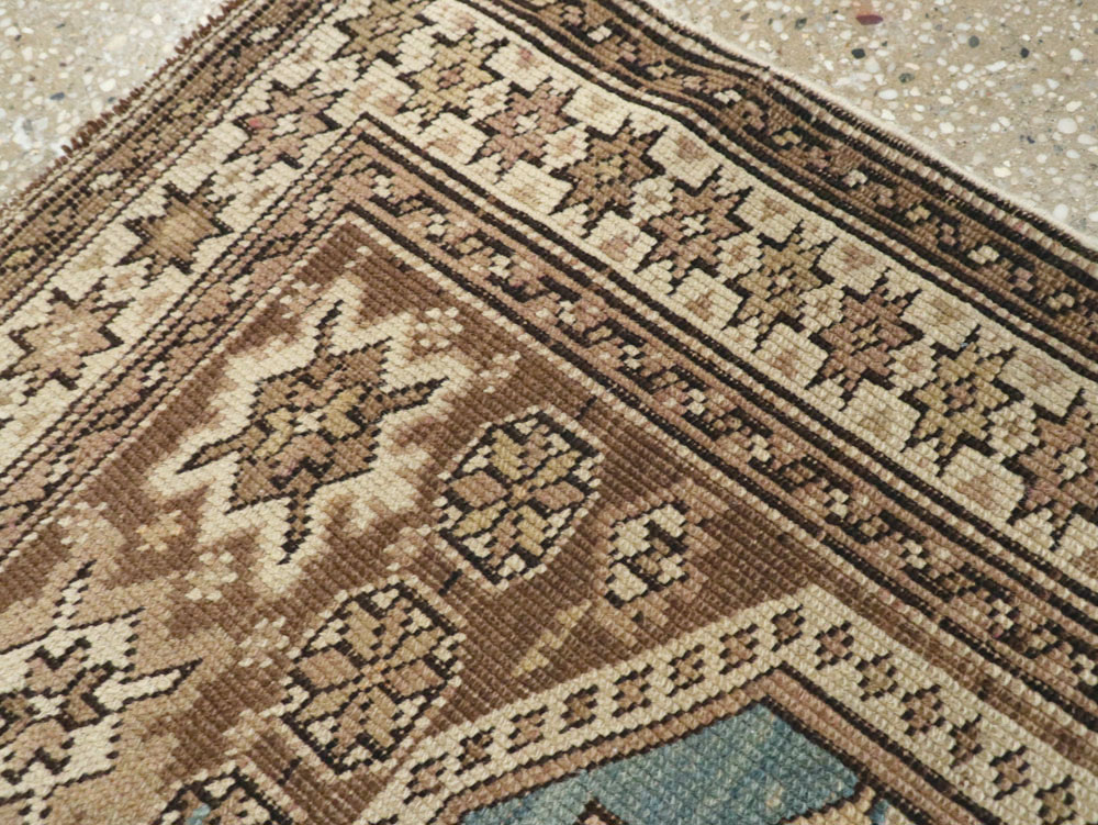 Antique Caucasian Shirvan Rug, No.24068 - Staging