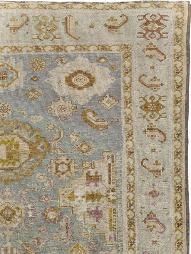 Antique Persian Malayer Wide Gallery Runner, No.24083 - Staging