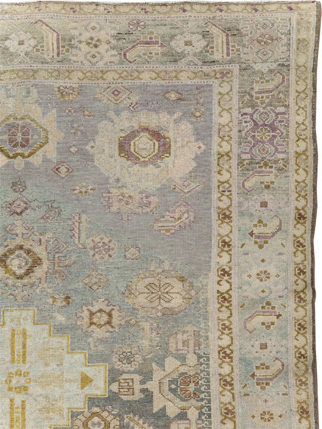Antique Persian Malayer Wide Gallery Runner, No.24083 - Staging