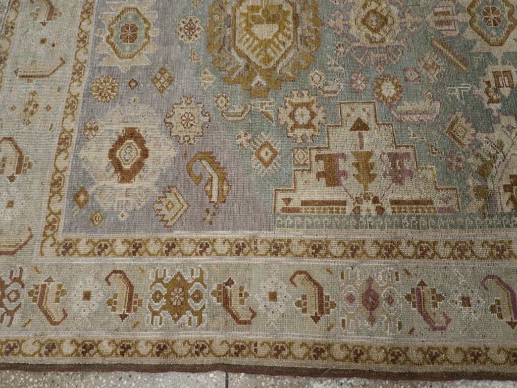 Antique Persian Malayer Wide Gallery Runner, No.24083 - Staging