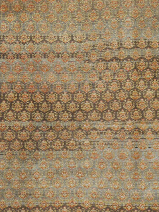 Vintage Persian Malayer Gallery Carpet, No.24091 - Staging