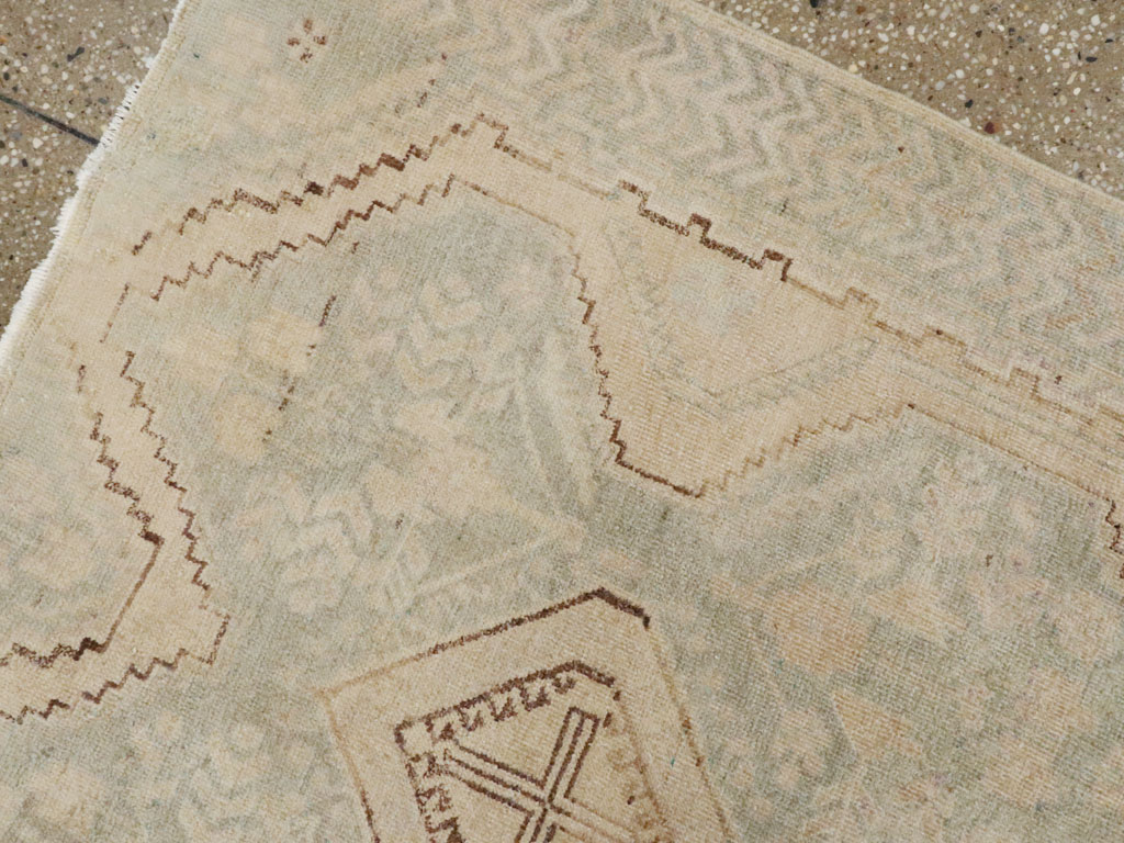 Vintage Persian Afshar Rug, No.24098 - Staging
