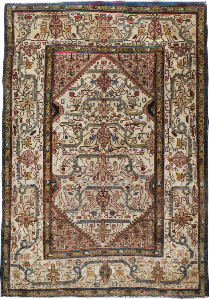 Antique Indian Agra Rug, No.24099 - Staging