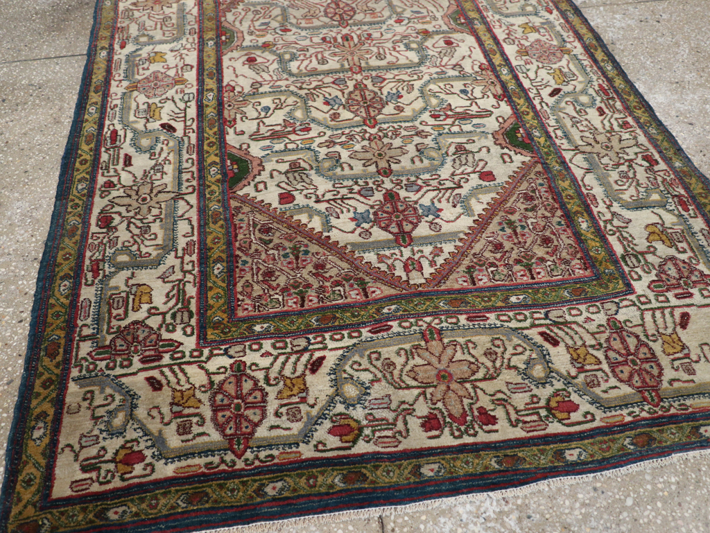 Antique Indian Agra Rug, No.24099 - Staging