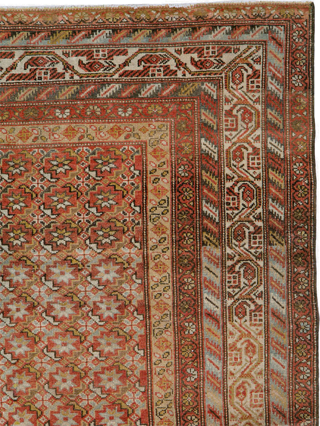 Vintage Persian Malayer Carpet, No.24104 - Staging