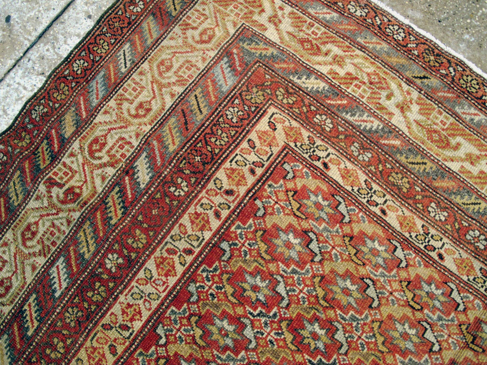 Vintage Persian Malayer Carpet, No.24104 - Staging