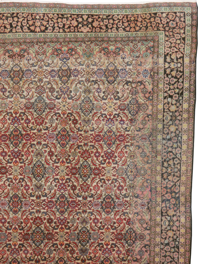 Antique Indian Lahore Carpet, No.24132 - Staging