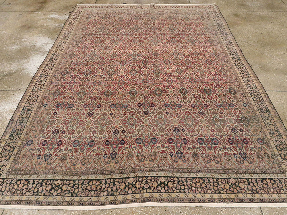 Antique Indian Lahore Carpet, No.24132 - Staging